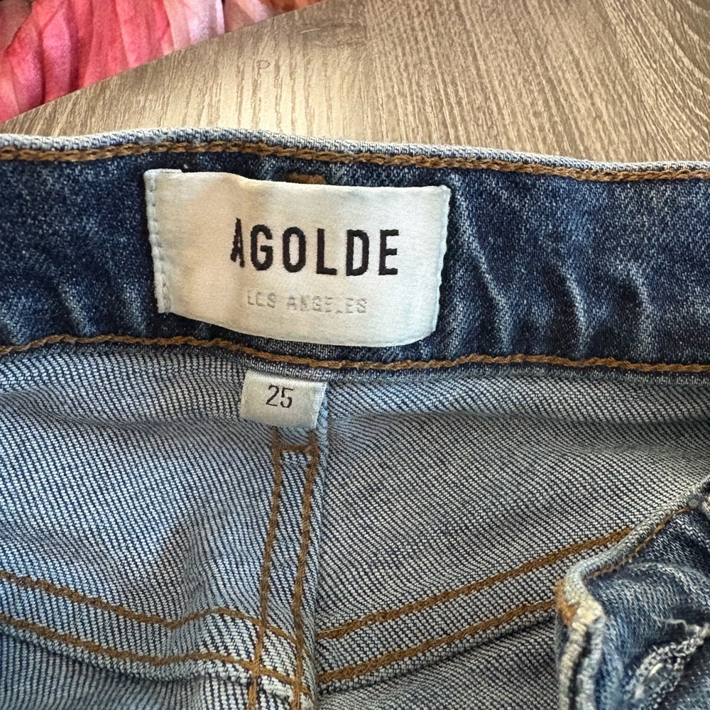 Agolde Women's Straight Leg Jeans - Blue